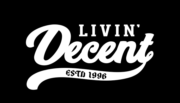 Livin' Decent Apparel logo