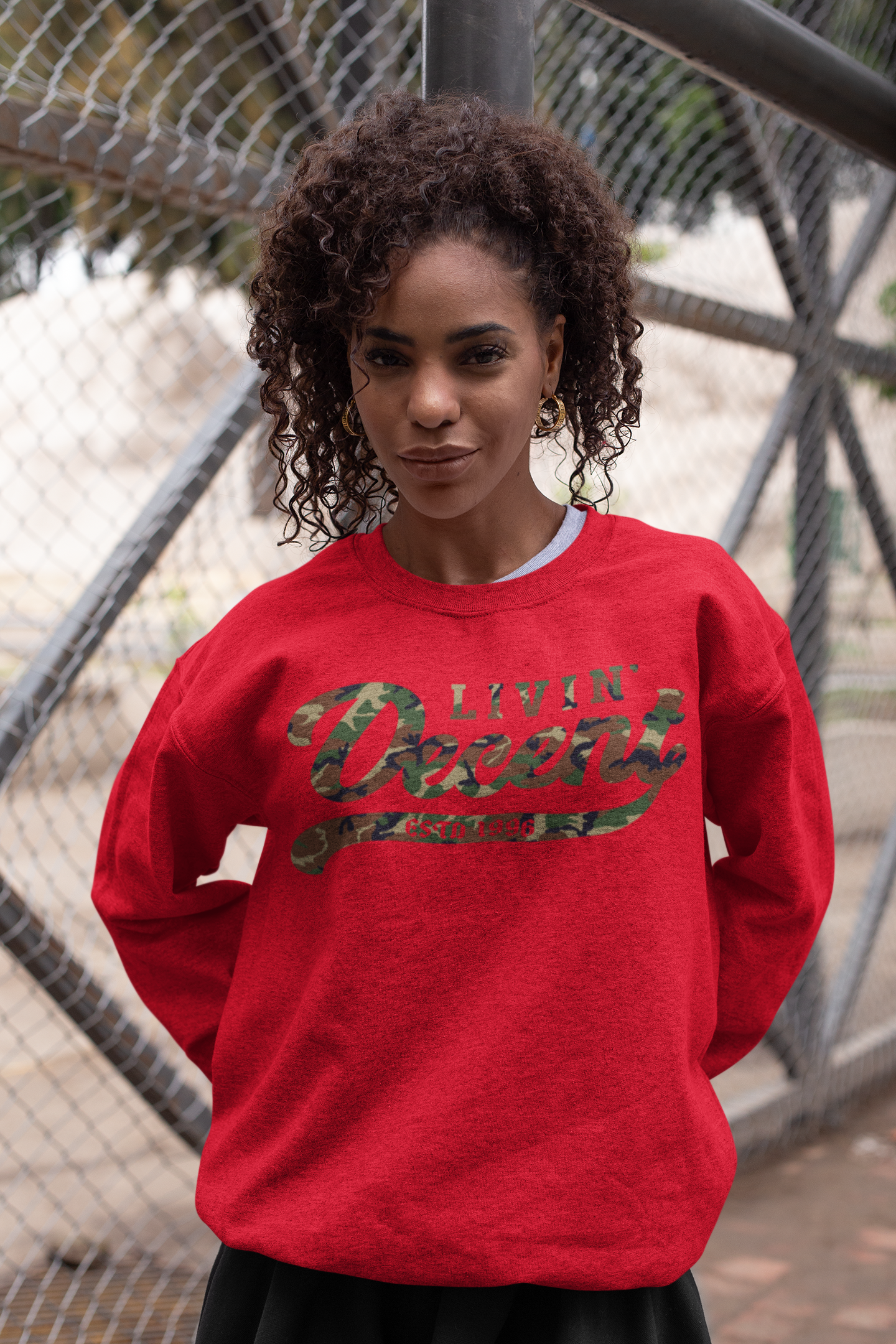 Crewneck w/ Camo