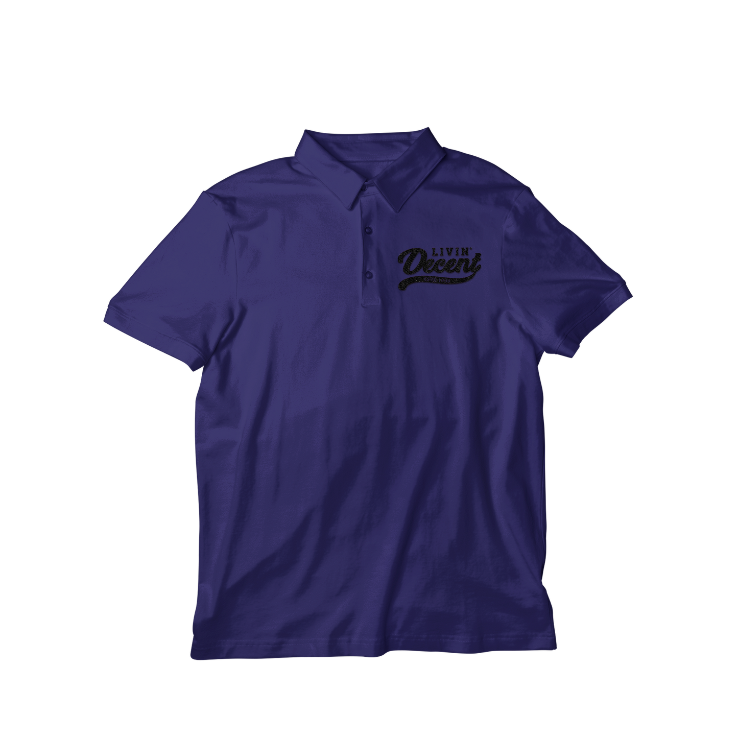 Polo Shirt W/ Black