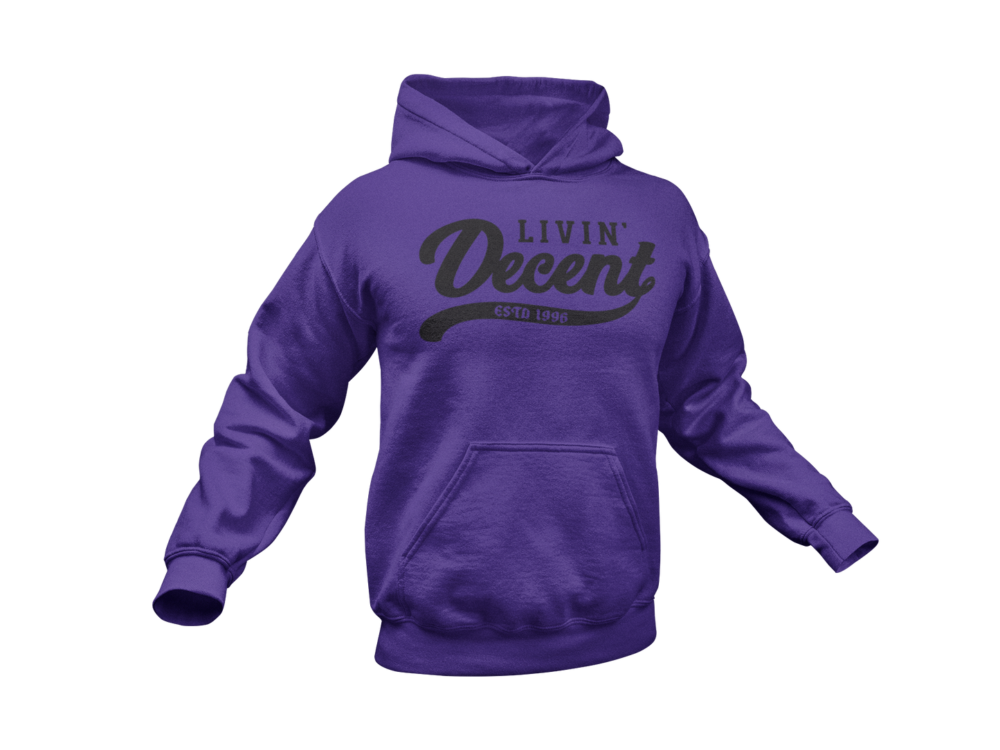 Hoodie w/ Black Print