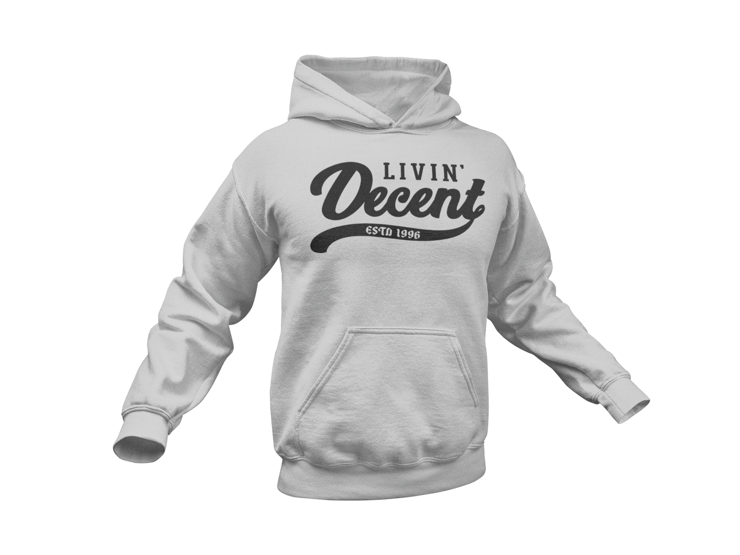 Hoodie w/ Black Print