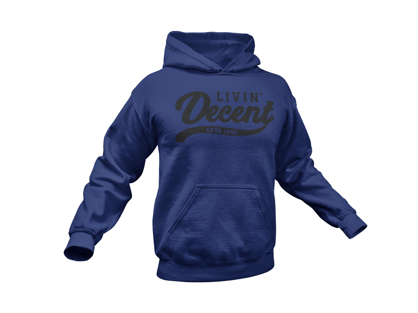 Hoodie w/ Black Print
