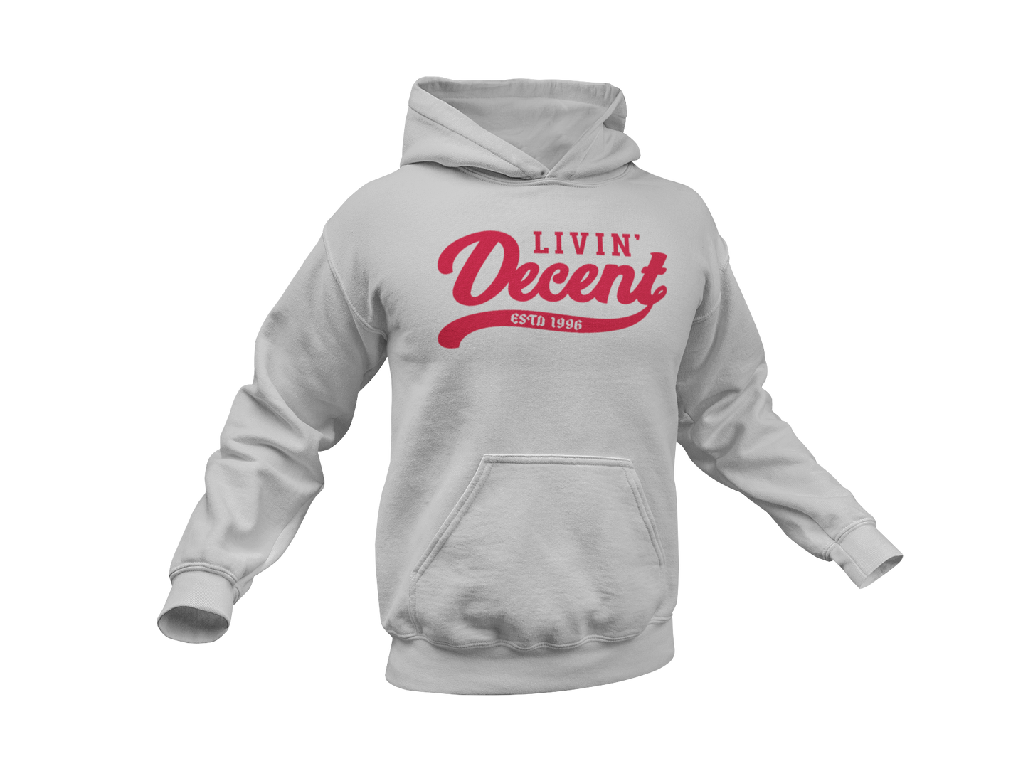 Hoodie W/ Red