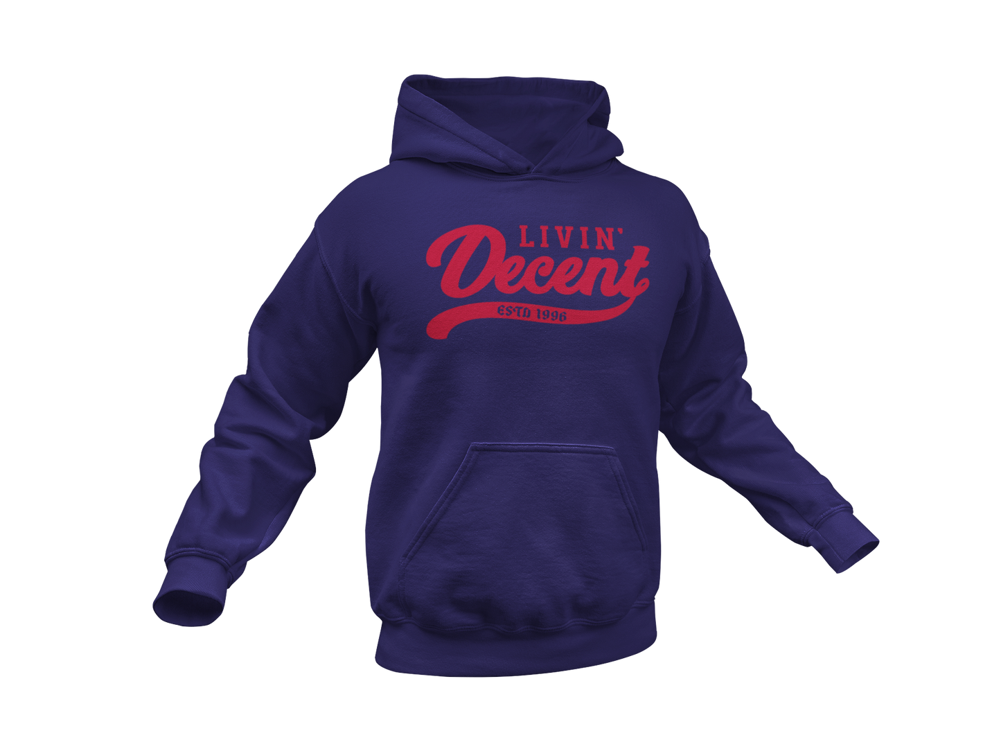Hoodie W/ Red