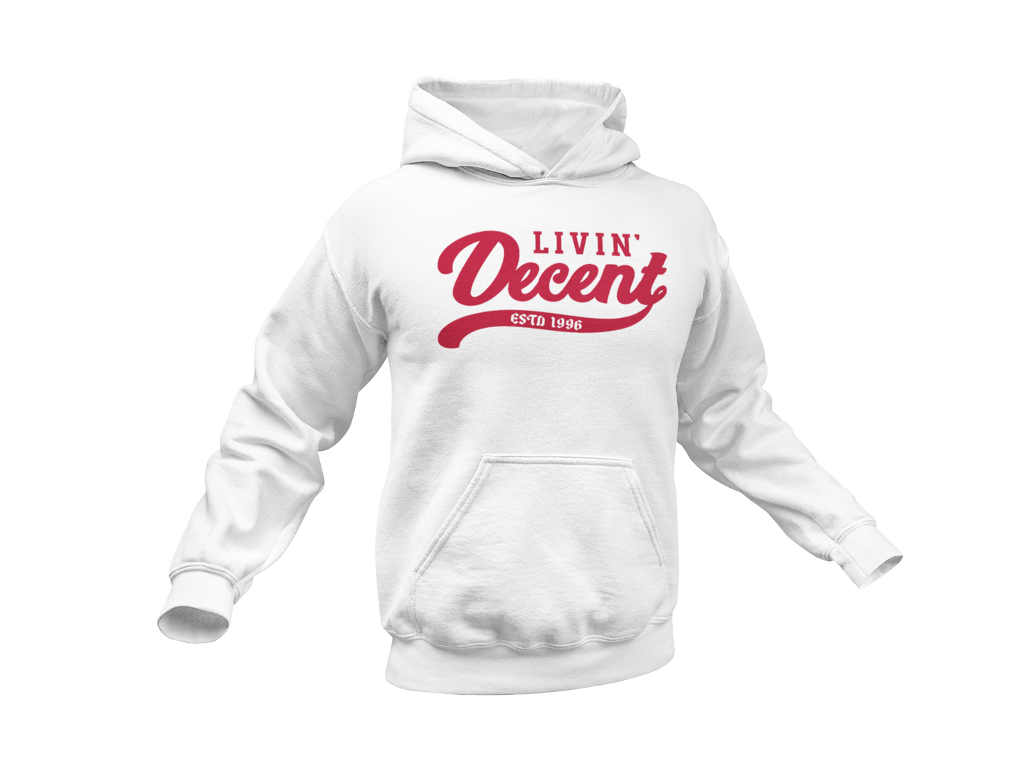 Hoodie W/ Red