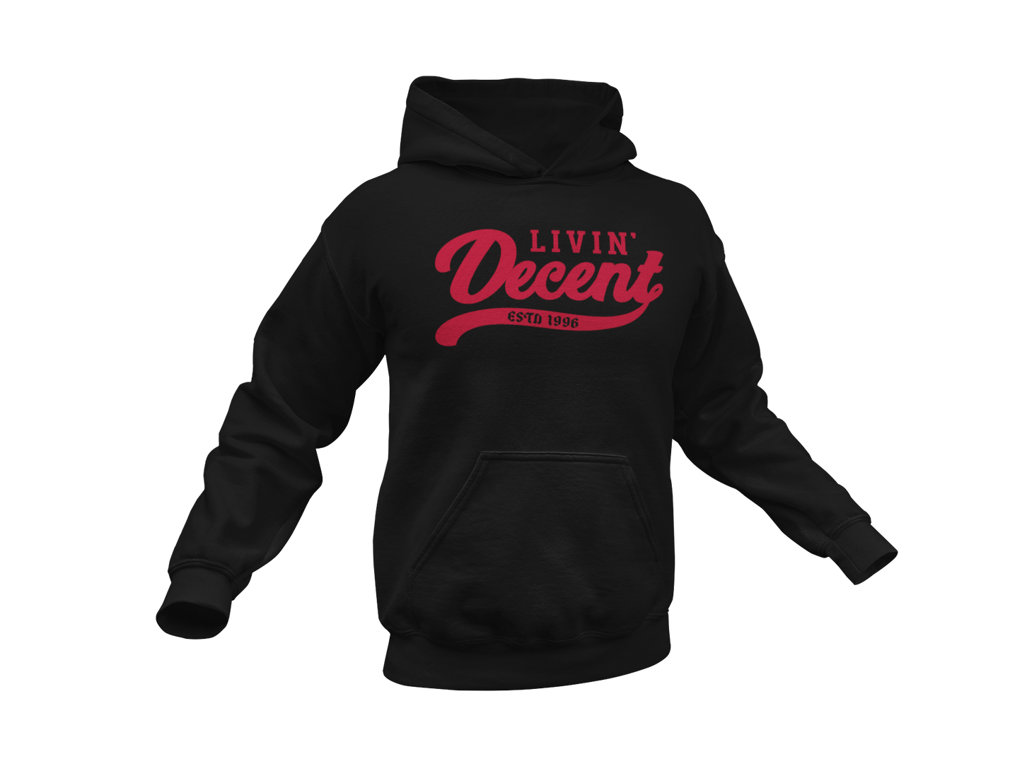 Hoodie W/ Red