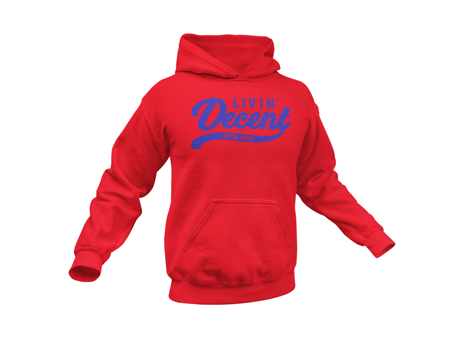 Hoodie w/ Royal Print