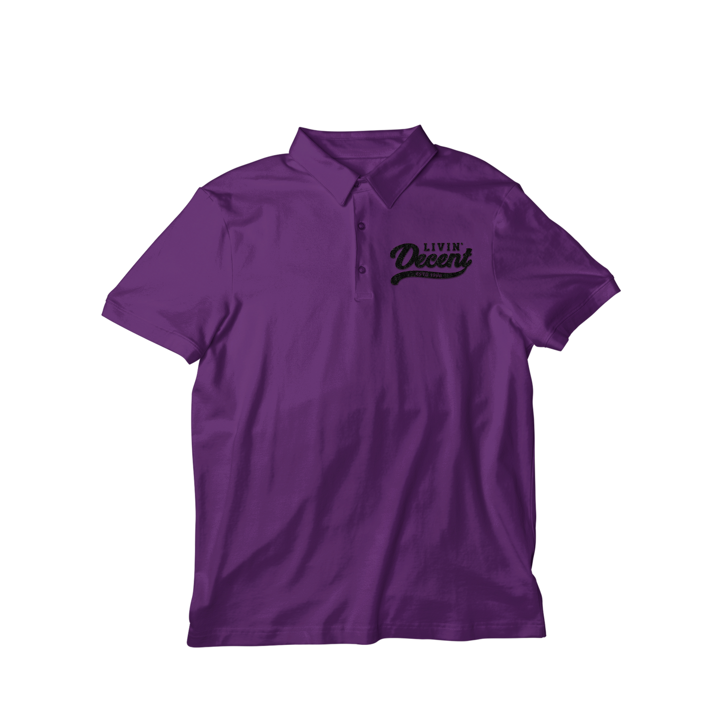 Polo Shirt W/ Black