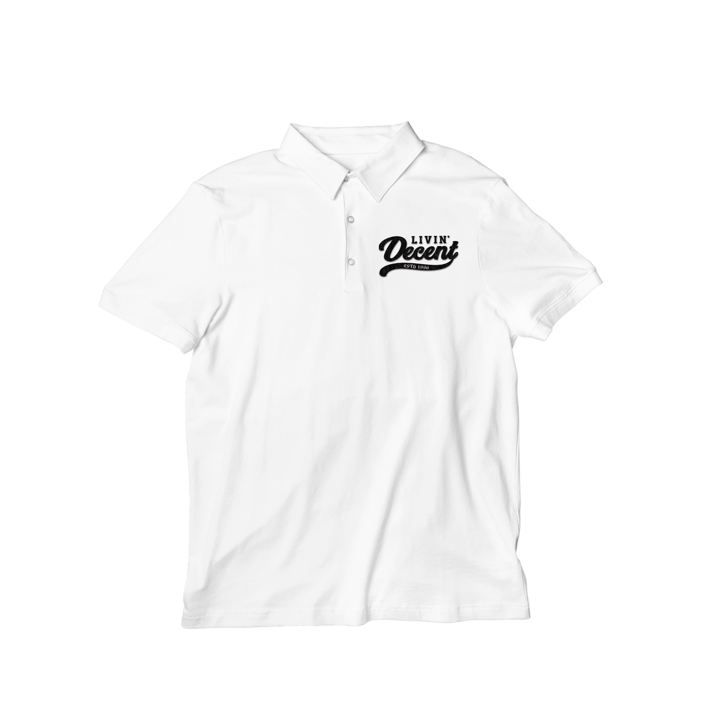 Polo Shirt W/ Black