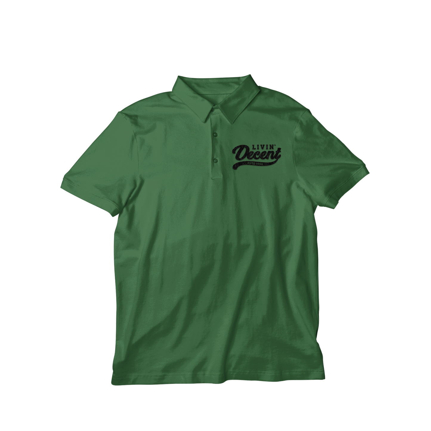 Polo Shirt W/ Black