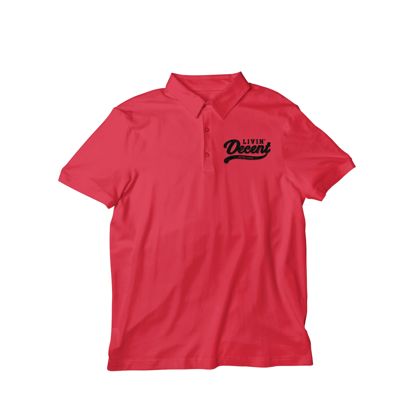 Polo Shirt W/ Black
