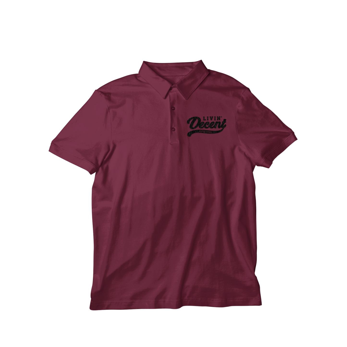 Polo Shirt W/ Black