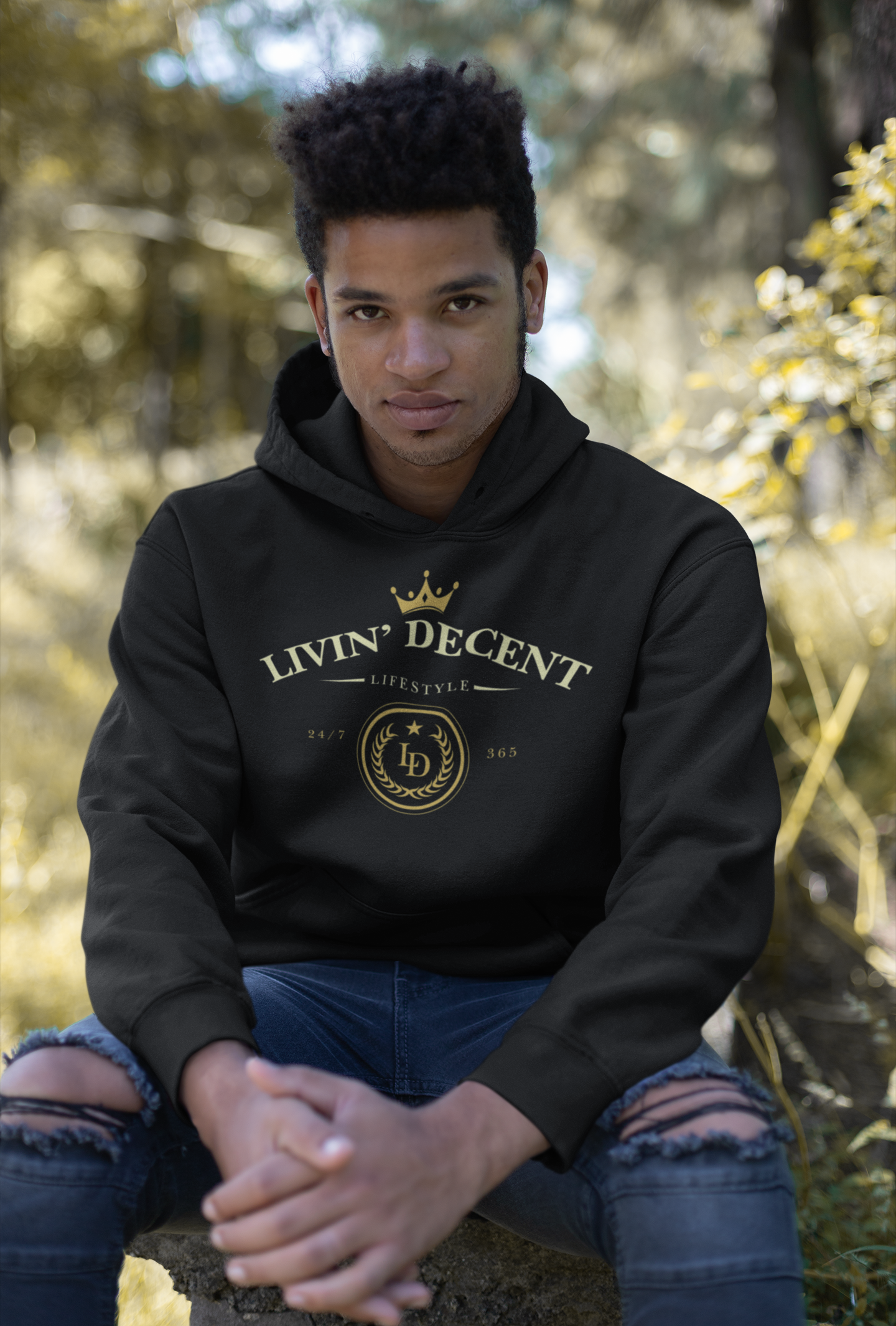 Lifestyle Hoodie W/ White