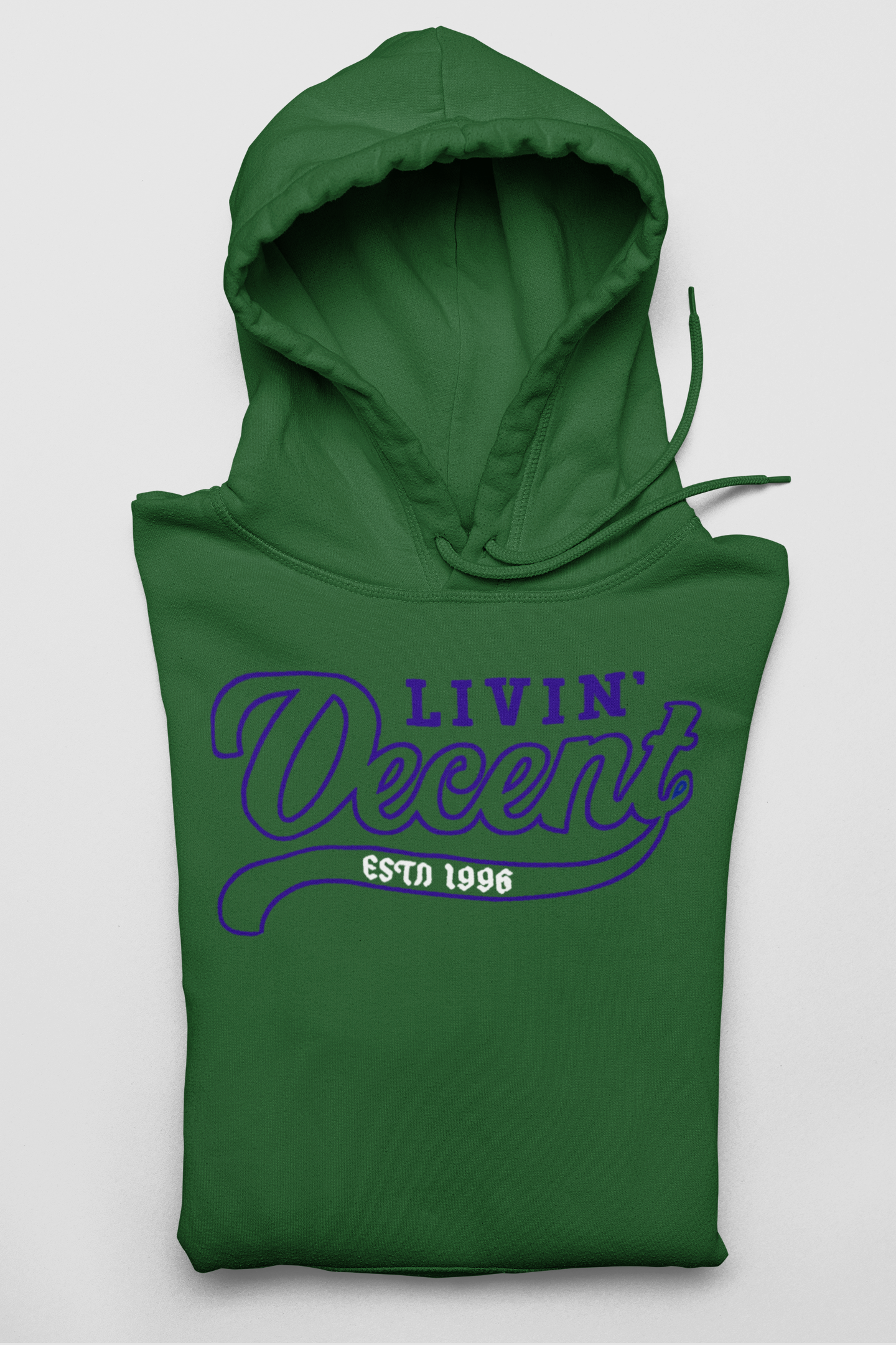 Embroidered Inside Out Hoodie