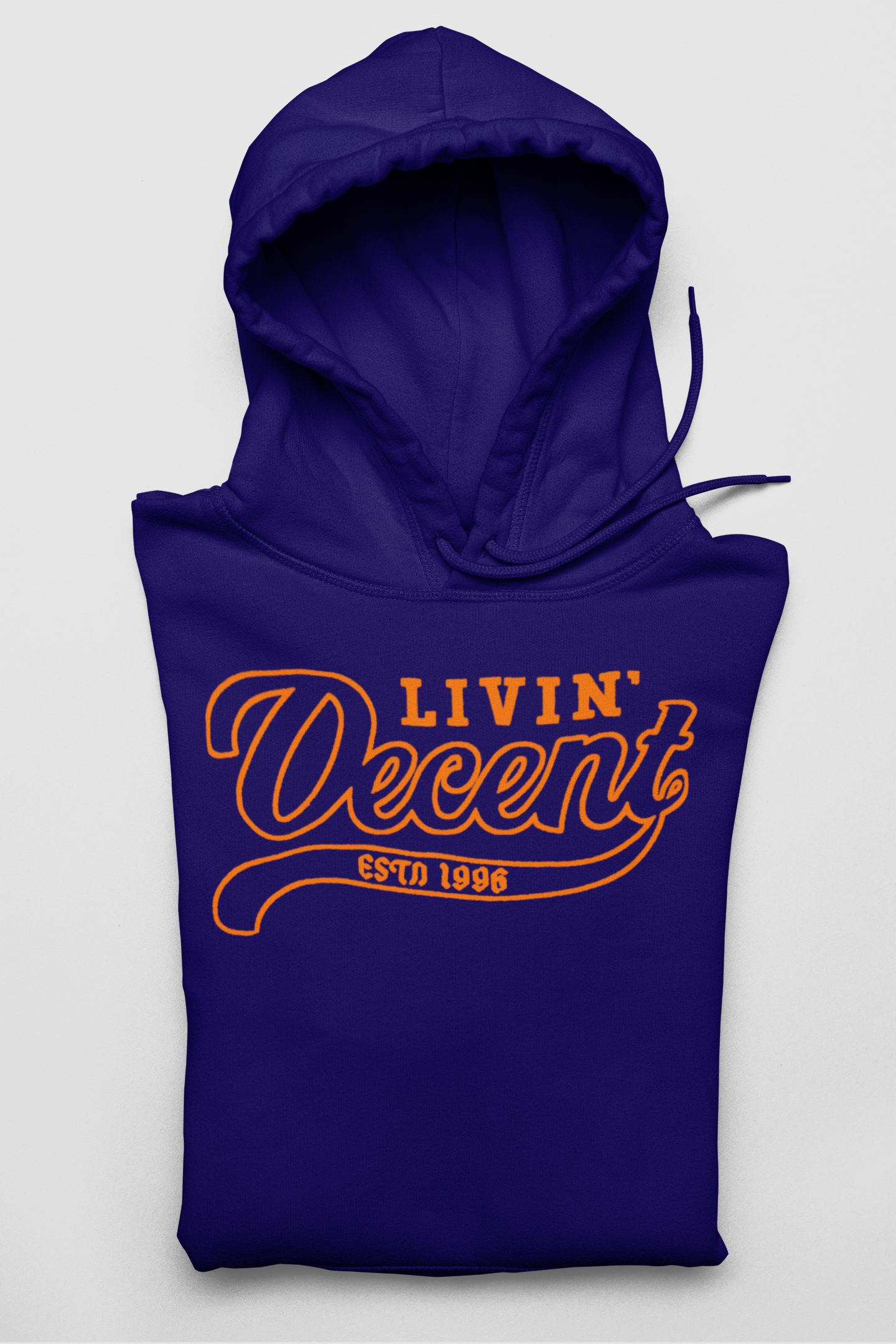 Embroidered Inside Out Hoodie