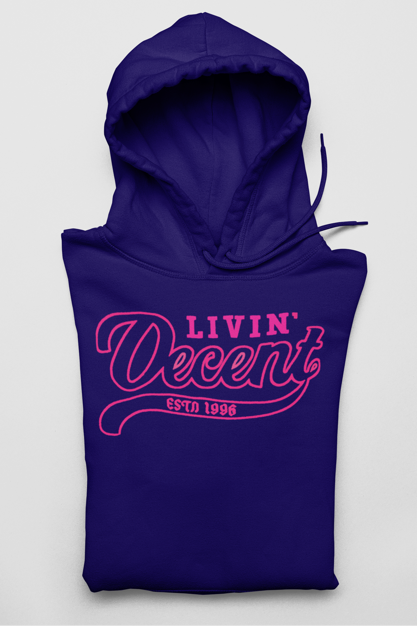 Embroidered Inside Out Hoodie
