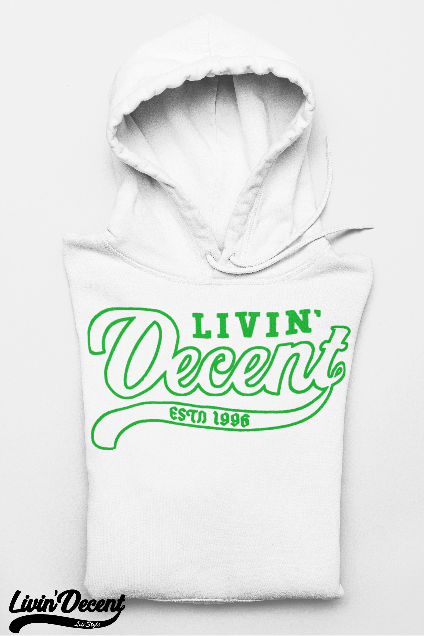 Embroidered Inside Out Hoodie