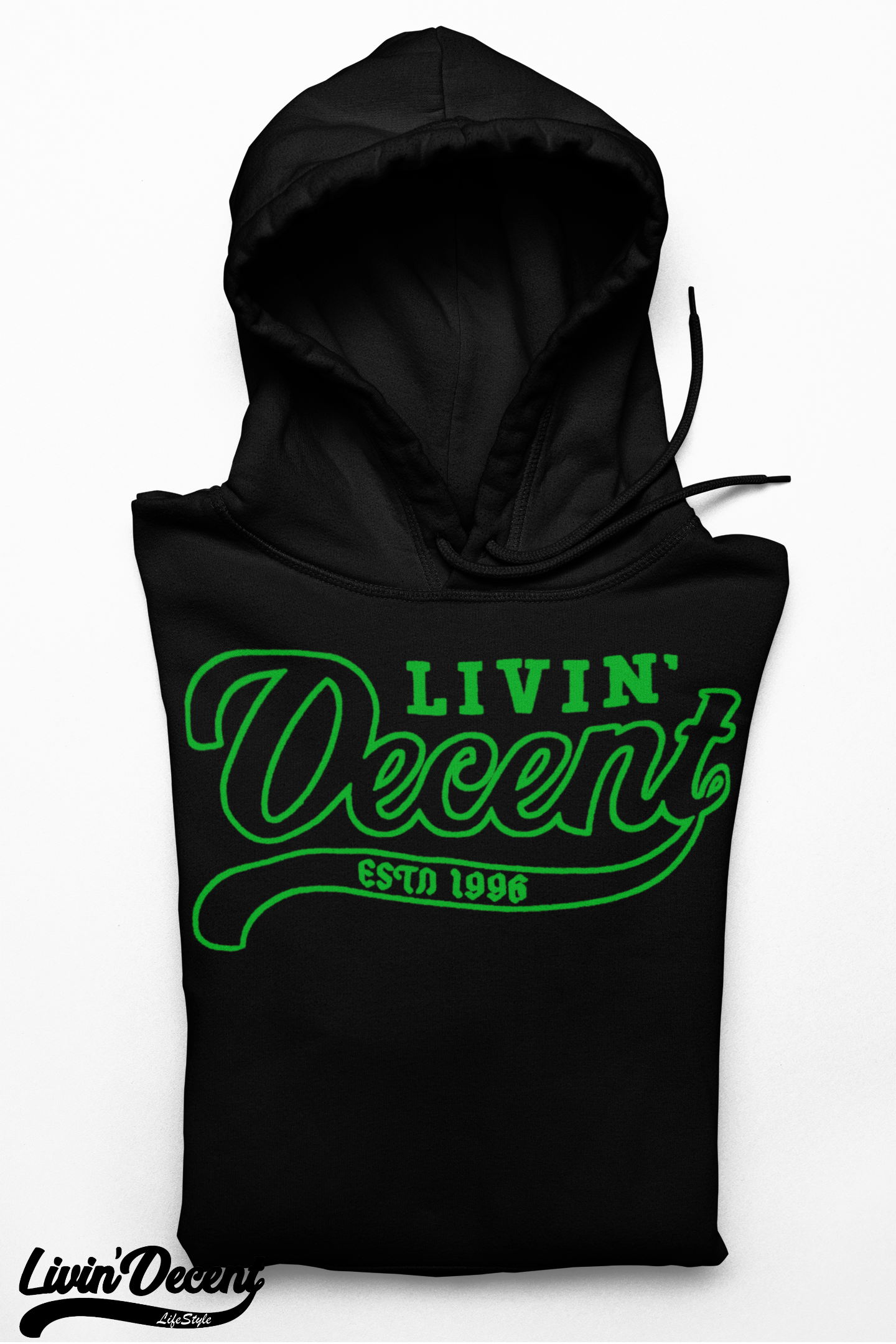 Embroidered Inside Out Hoodie