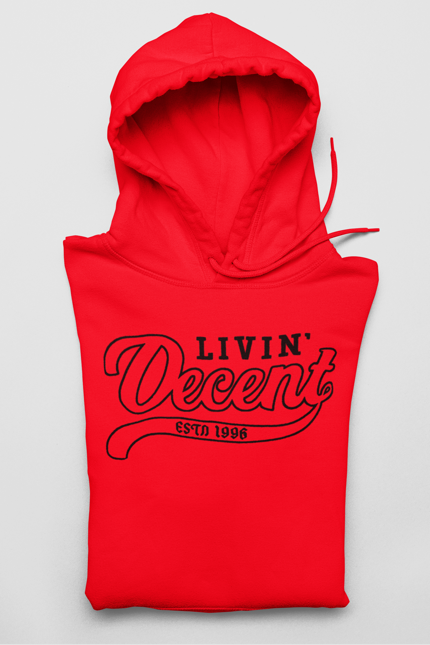 Embroidered Inside Out Hoodie