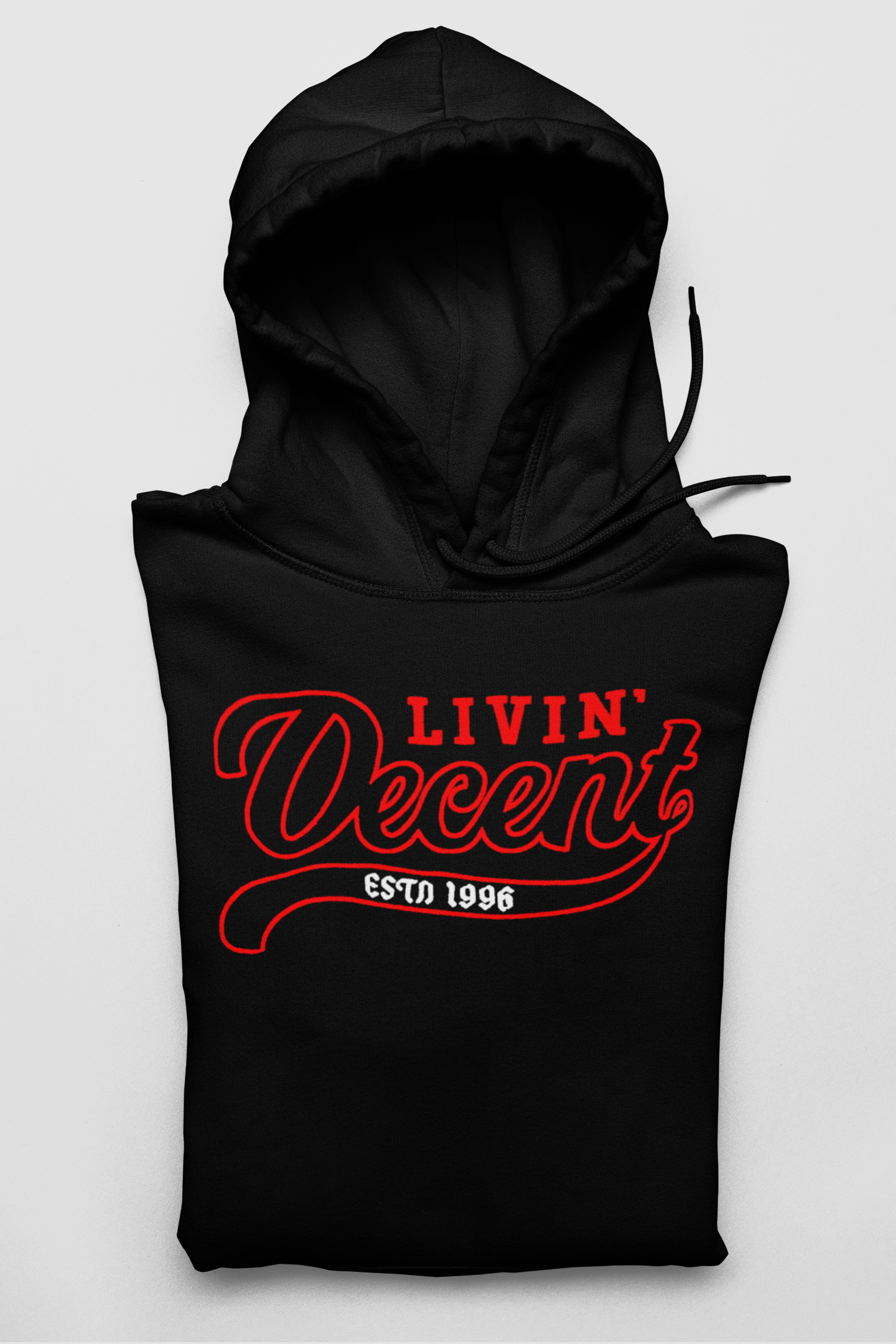 Embroidered Inside Out Hoodie
