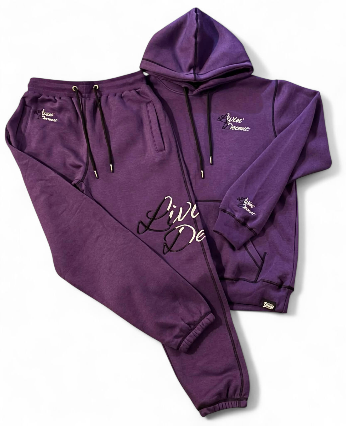 Livin' Decent Signature Jogger Suit