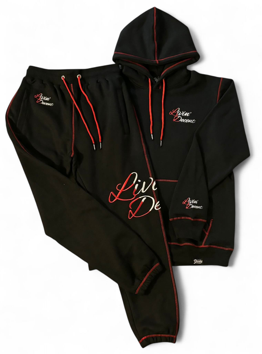 Livin' Decent Signature Jogger Suit