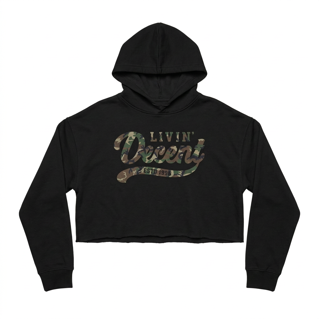 Black with camo logo
