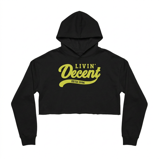 Black with yellow-green logo