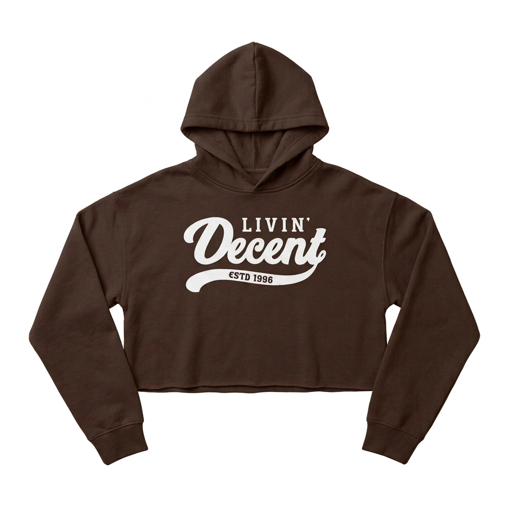 Chocolate brown with white logo