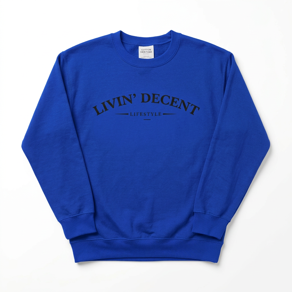 Royal crewneck with Lifestyle design