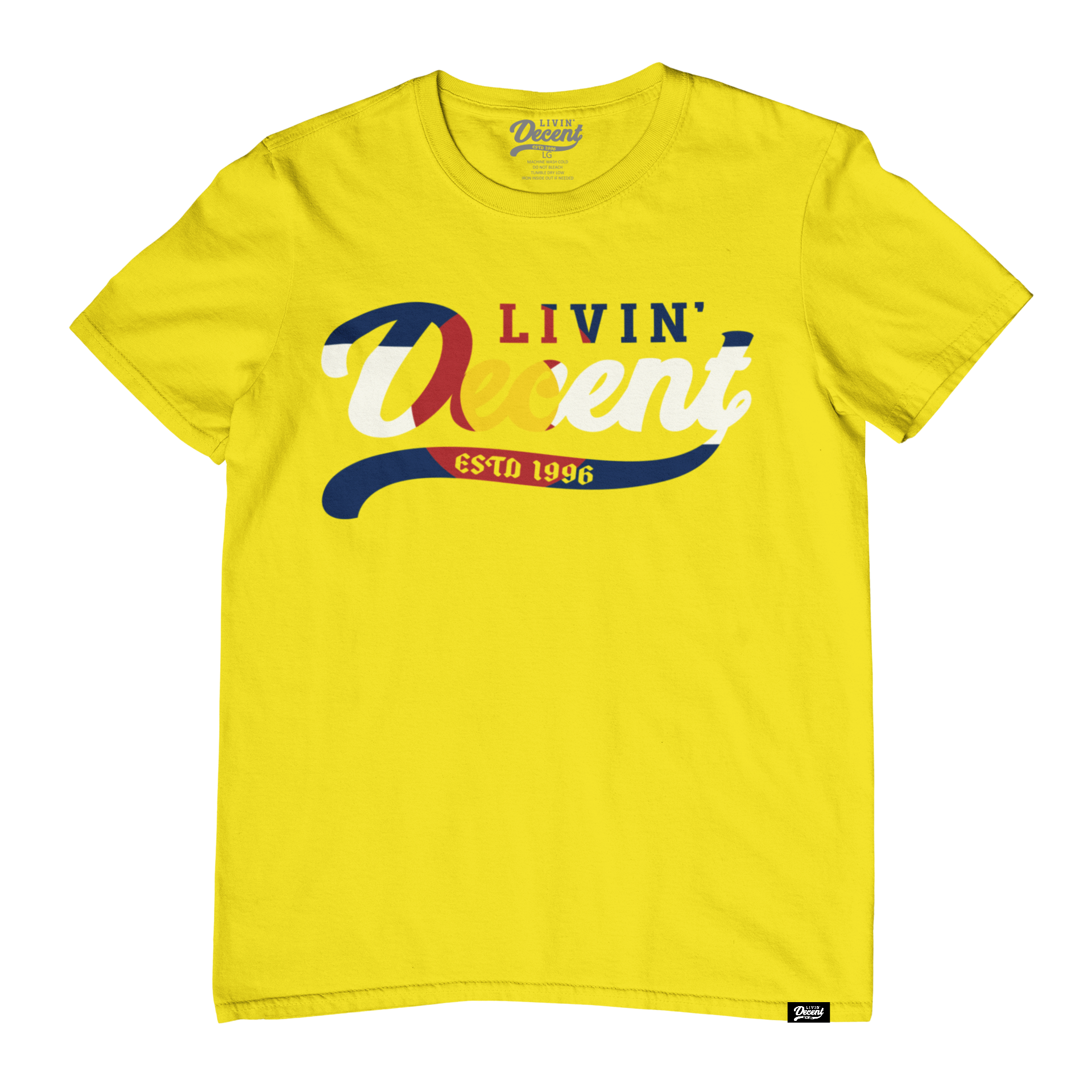 Livin' Decent Apparel Colorado T-Shirt XXL / Grey
